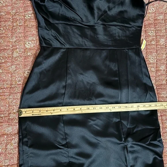 Amsale Chloe Navy Size 14 Bridesmaid Formal Gown NWT - Picture 12 of 14